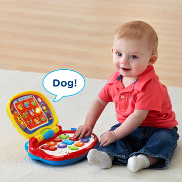 VTech Brilliant Baby Laptop - Small Plastic Toy - Colorful Learning Model 80-191200