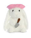 Aurora World Garden Bunny Stuffed Animal, Pink