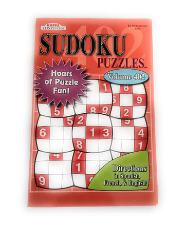 Kappa Sudoku Puzzles Volumes Vary See Sellers For Vol #(Directions In Spanish, French & English)