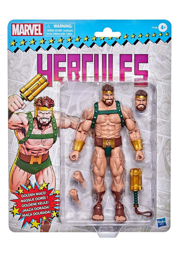 Classic Marvel Legends Hercules 6-Inch Action Figure, Multicolor, Standard Size (F1138)