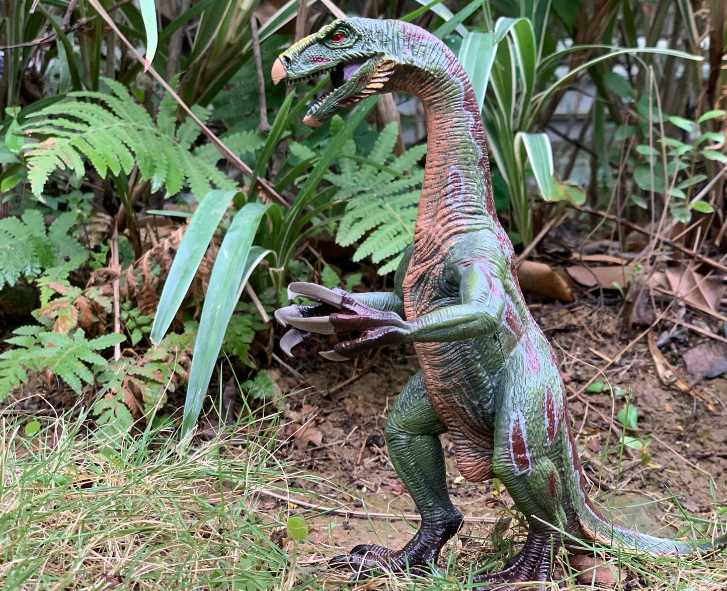 Higherbros Therizinosaurus Dinosaur Toy For Kids, Realistic Dino Toy Figure And Dinosaur Animal Figure For Children'S Toys, Part