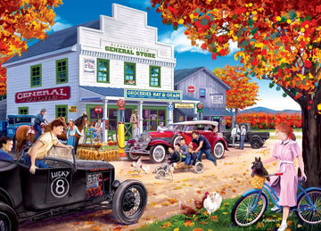 MasterPieces 1000 Piece Jigsaw Puzzle for mature-themeds Family Or Youth - Pleasantville General Store - 19.25x26.75