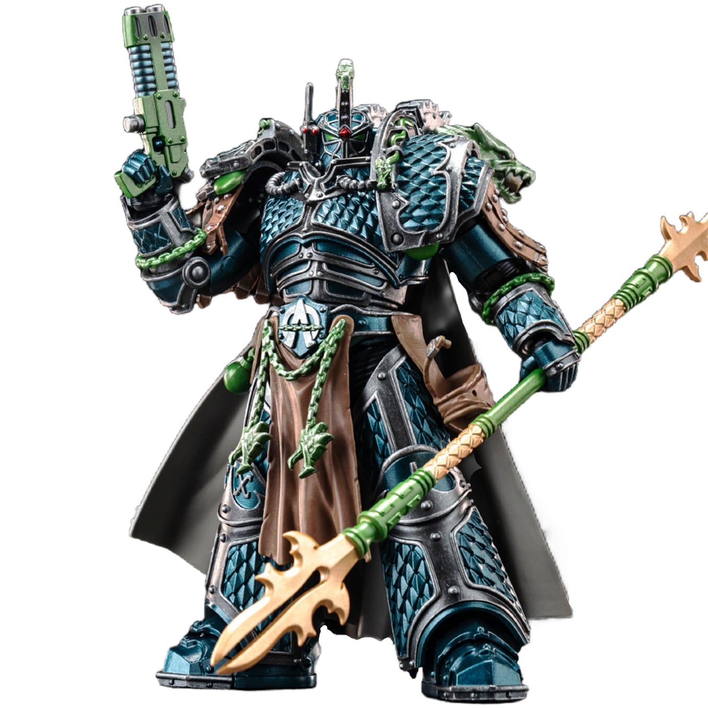 Beerise Joytoy 1/18 Action Figures - Warhammer The Horus Heresy Alpha Legion Alpharius Primarch Of The Xxth Legion - 7,Collectio