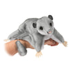 Douglas Cuddle Toy Sugar Glider Plush - 12" Long with Tail, Gray/White, Model 4123