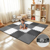 Piglog 16 Tiles Baby Play Mat For Floor, Eva Foam Baby Floor Play Mat With 0.6 Inch Thick Interlocking Foam Tiles, Foam Floor Ti