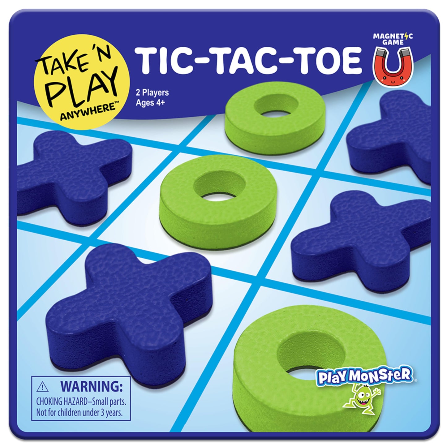 Take N Play, Anywhere Tic-Tac-Toe Board Games for Kids- Board Games for Family Night, Family Games, Game Night, Family Board Gam