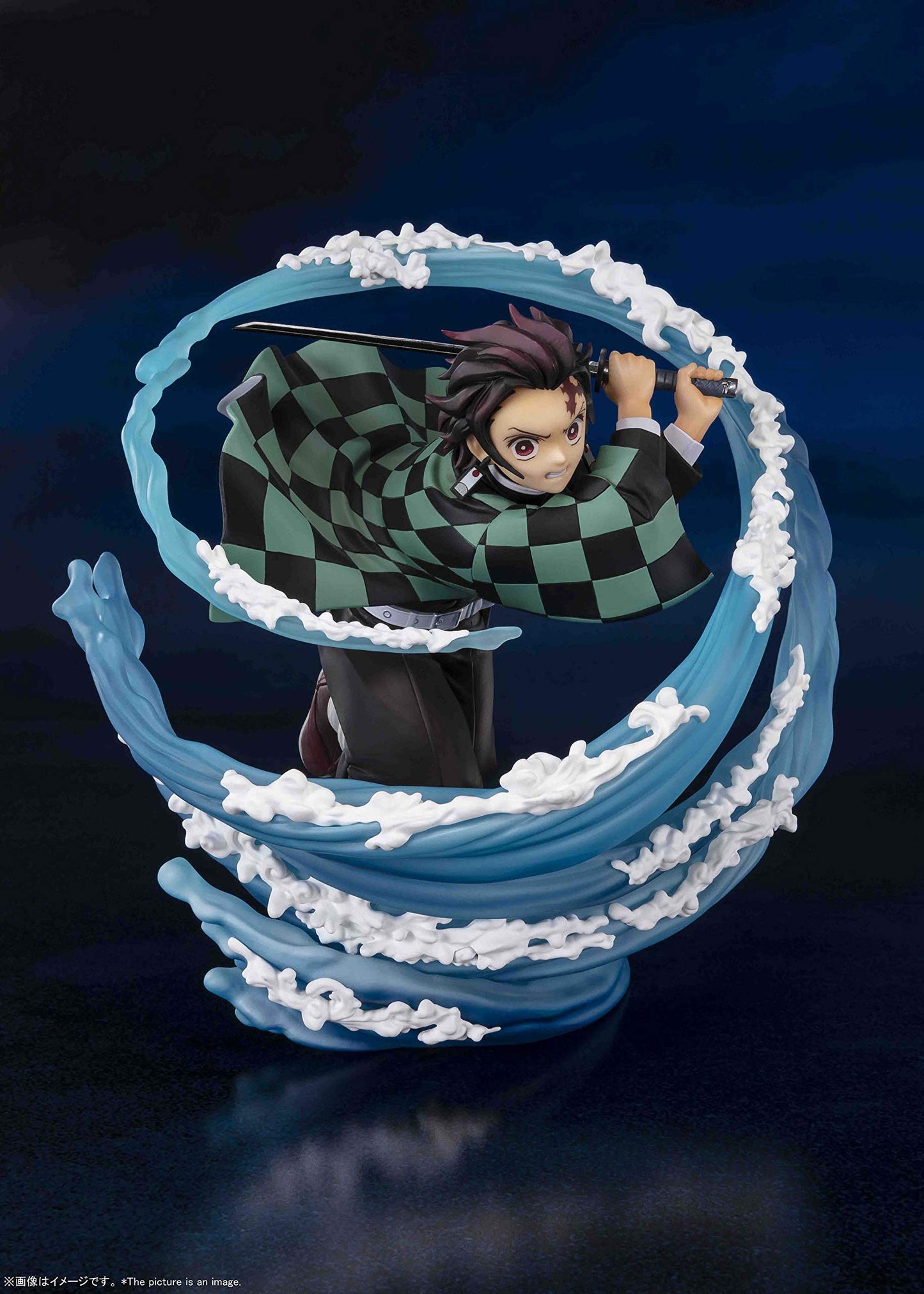 Tamashii Nations - Demon Slayer: Kimetsu No Yaiba - Kamado Tanjiro -Water Breathing-, Bandai Spirits Figuartszero Collectible Statue