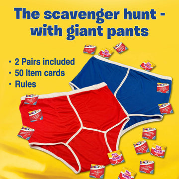 Tomy Fill Your Pants Game - Simple And Fast Paced Family Games For Kids And Adults - Kid Gifts And Activities For Family Night -