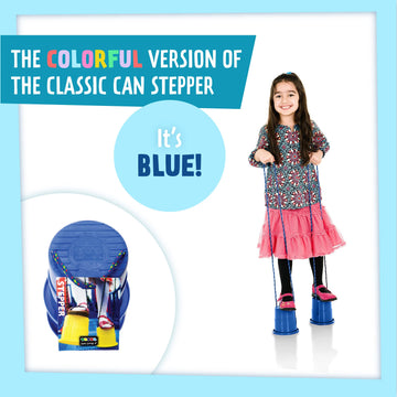 Just Jump It Ez Can Steppers Kids Stilts, Balance Stepping Stones For Kids, Walking Platform Stilt Sensory Stomper Toy For Children