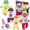 Soft Body Baby Doll With Accessories & 4 Sets Of Animal Outfits, Realistic Baby Doll With Clothes & Toys, 14 Inch Baby Doll Play