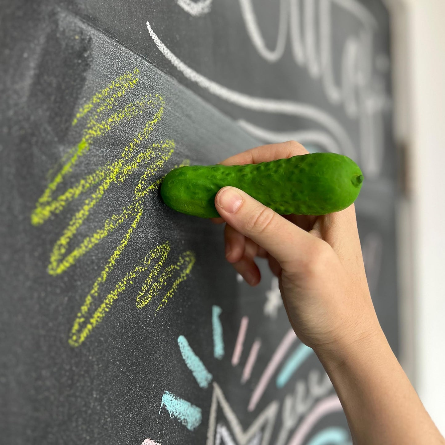 Genuine Fred BIG DILL, Pickle Sidewalk Chalk