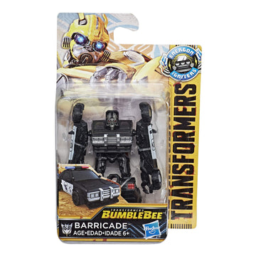 Hasbro Transformers Bumblebee Barricade Figure - 3-Inch Black Plastic Model E0766