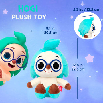 Pinkfong Hogi Plush Toy - 12 Mint Stuffed Doll, Interactive Plush for Toddlers, Perfect Gift for Boys & Girls