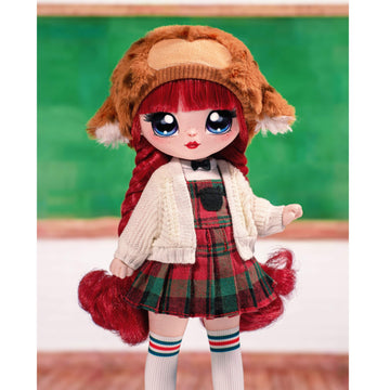Na! Na! Na! Surprise Teens Fashion Doll – Samantha Smartie, 11' Doll, Owl Inspired