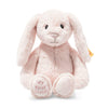 Steiff Soft Cuddly Friends My First Hoppie Rabbit 10'', Premium Stuffed Animal, Pink