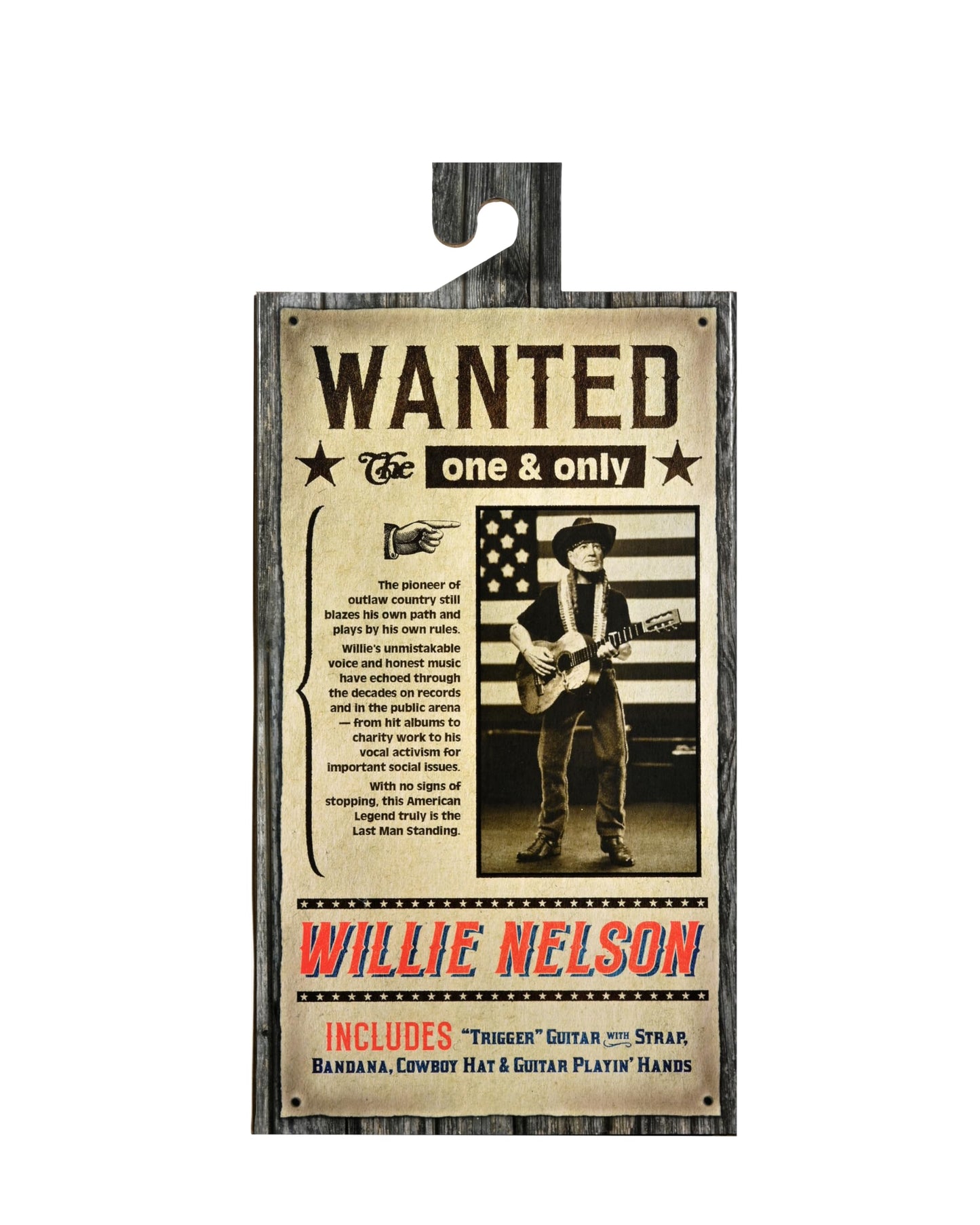 Neca Willie Nelson 8' Clothed Figure