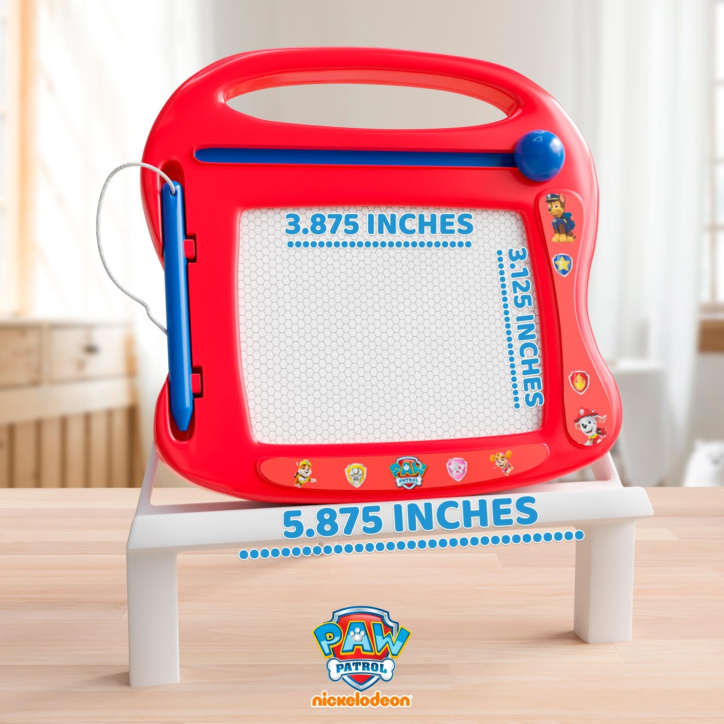 Lollipop Paw Patrol Travel Magnetic Drawing Board For Boys Or Girls, On The Go Drawing Board…
