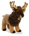 Aurora 14 ELK - Large Stuffed Animal, Brown Plush Toy, Perfect for Kids and Collectors, 13.5 inches
