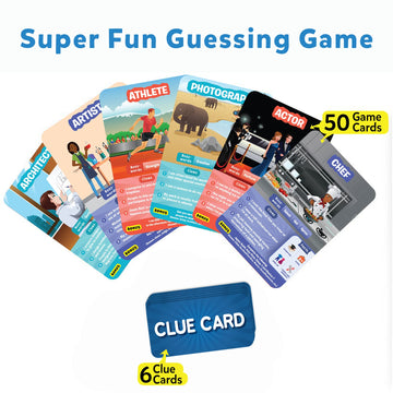 Skillmatics Card Game - Guess in 10 Professions, Educational Toy for Kids Age 6+, Multicolor, Model SKILL54GIP