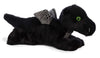 Aurora® Adorable Mini Flopsie™ Midnight Dragon™ Stuffed Animal - Playful Ease - Timeless Companions - Black 8 Inches