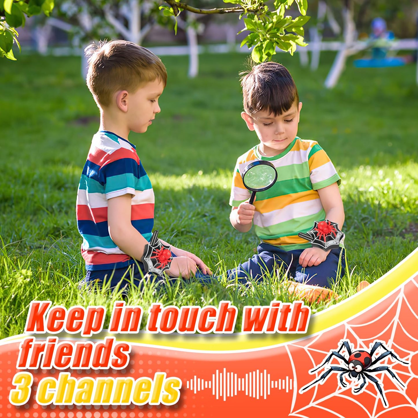 Walkie Talkies For Kids Boys Toys Ages 6-8 Outdoor Girls Toy 3 4 5 6 7 8-12 Year Old Boy Birthday Gift Long Range 2 Way Radio Hi