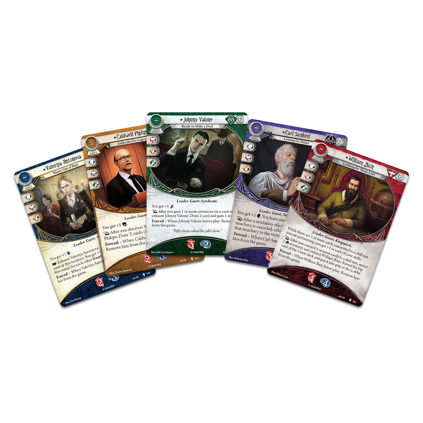 Asmodee Arkham Horror The Card Game The Midwinter Gala Scenario Pack - Interactive Horror Story Game Cooperative LCG Ages 14+ 1-4 Players 1-2 Hour Playtime