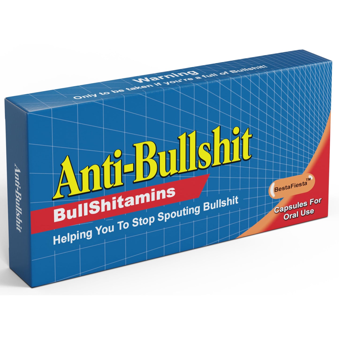 Prank Pill Box Funny Gifts For Men - Gag Christmas Gifts Funny - Prank Gift - Gag Gift Idea For Adults - Adult Gifts - Presents