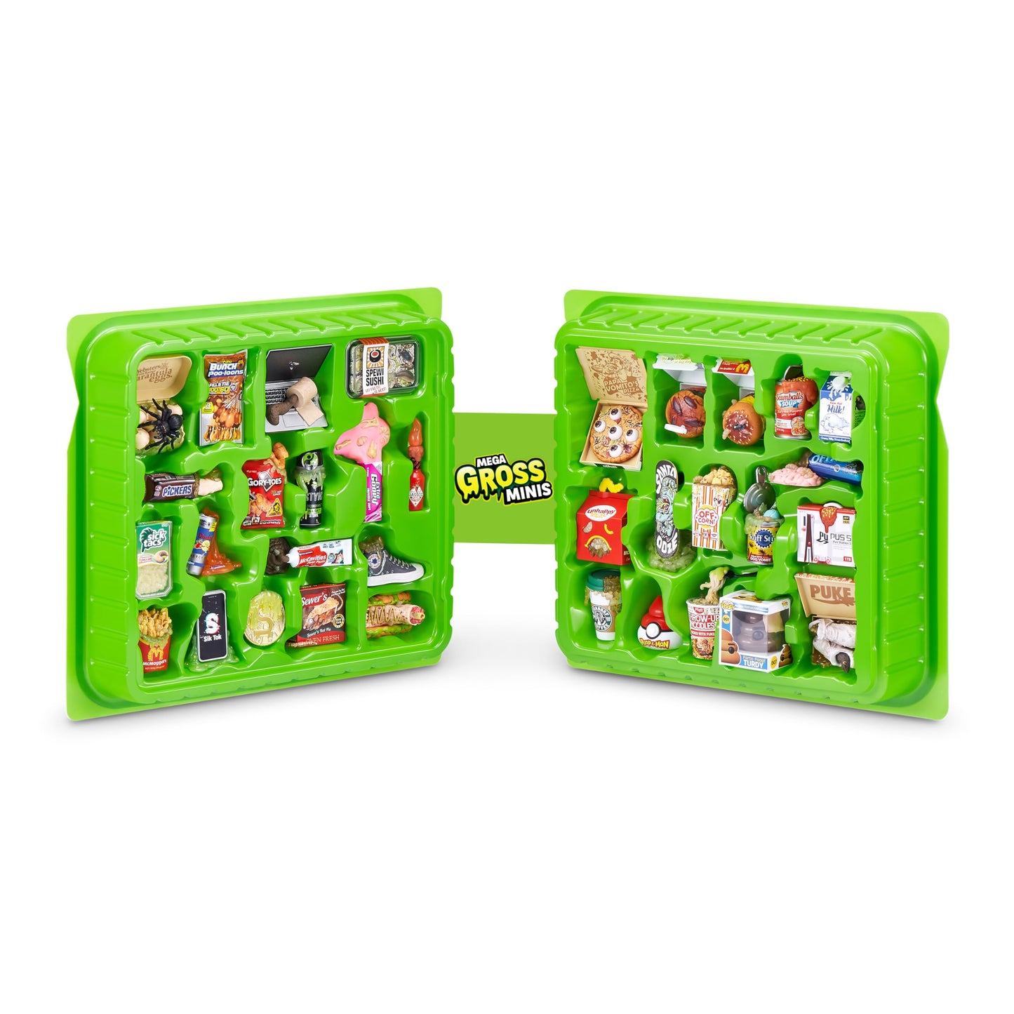 5 Surprise Mega Gross Minis Collector's Case by ZURU - Mystery Collectible Surprise Toys for Boys & Girls, Series 1, Rare Exclusive