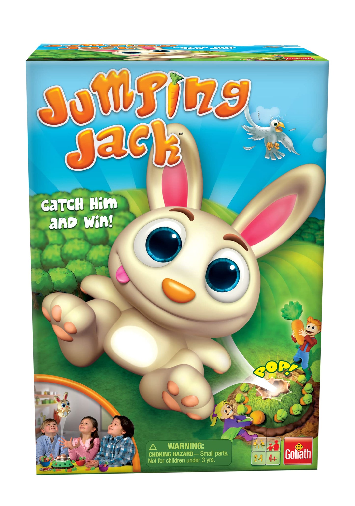 Jumping Jack Game By Goliath — Pull Out A Carrot And Watch Jack Jump By Goliath
