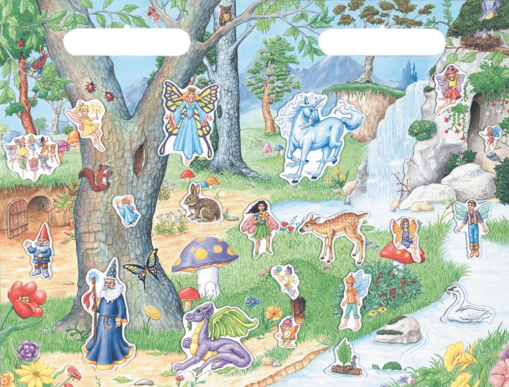 Create-A-Scene - Fairies Magnetic Playset - Portable Mess-Free Magnet Activities - Creative Fun - For Ages 3+