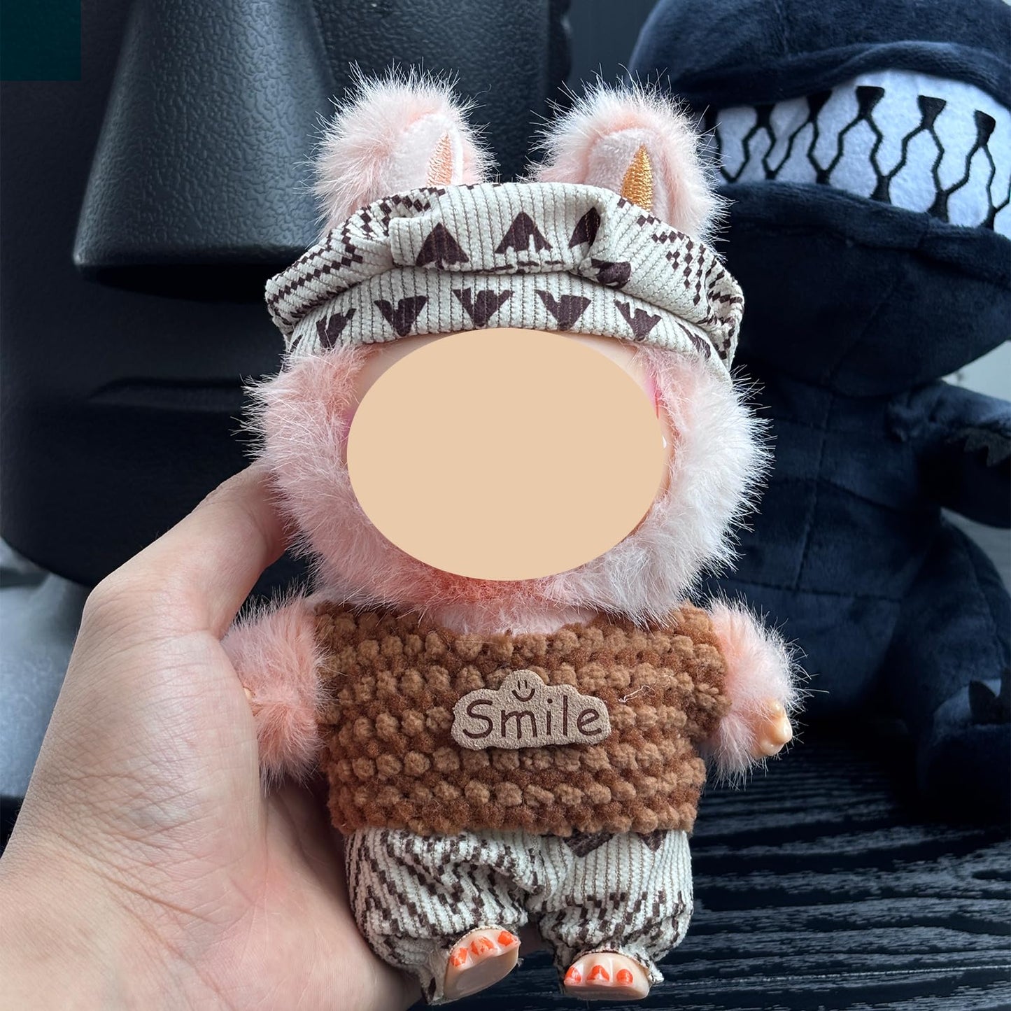 Doll Clothes - Compatible with LBB 5.91-6.7inch(15-17cm) Dolls as Accessories Only enhanced Dolls Outfit with Accessories Hand Crocheted Hat Sweaters Bag 27