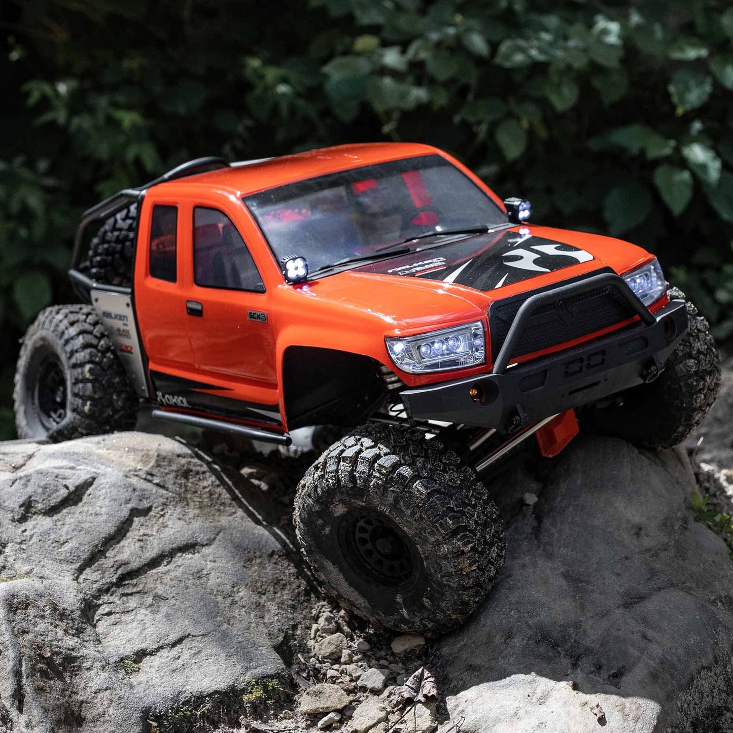 Axial 1/6 SCX6 Trail Honcho 4WD RTR Crawler Truck, Red, 33.6" Size, Model AXI05001, Plastic Material