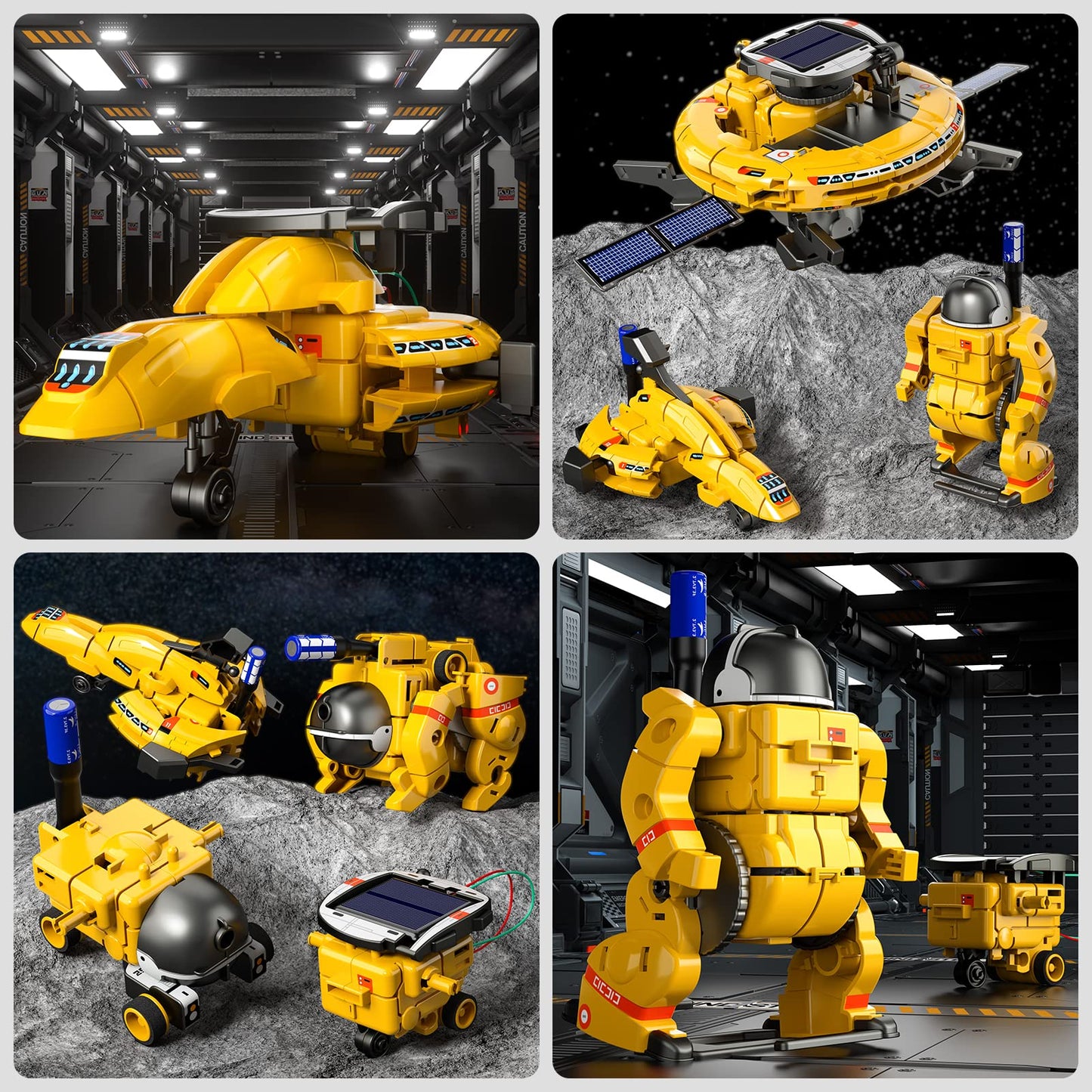 Lucky Doug Stem Projects For Kids Ages 8-12 12-16,6-In-1 Building Science Stem Kits For Boys Kids, Solar Robot Kit Space Toys Birthday Gifts For 8 9 10 11 12 13 14 15 16 Year Old Boys Girls Teens