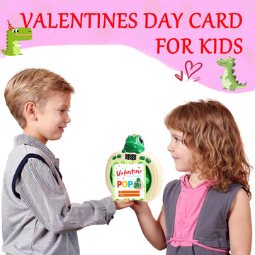 Valentines Dinosaur Quick Push Bubble Game,Pop Fidget Light Up Puzzle Game Sensory Toys,Valentine Day Gifts Exchange For Boys Gi