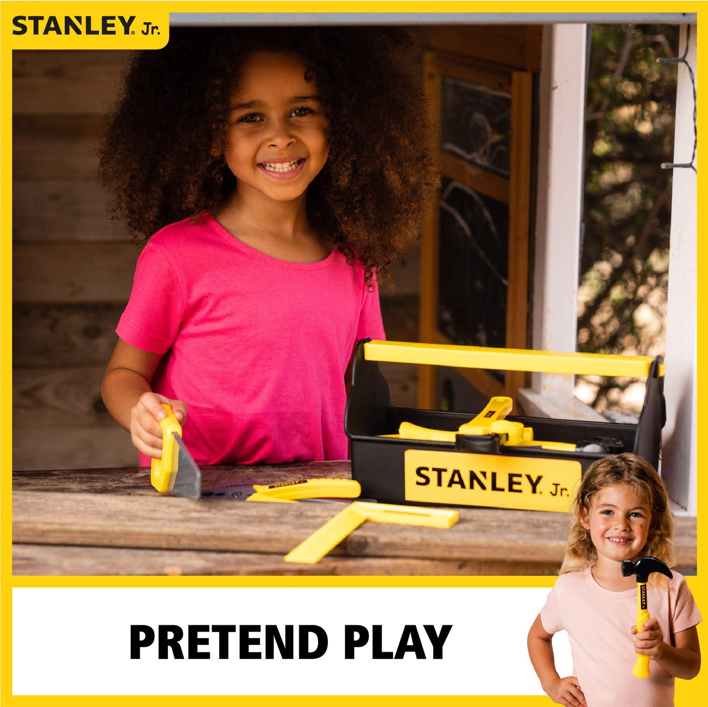Stanley Jr 25 Piece Pretend Play Toolset