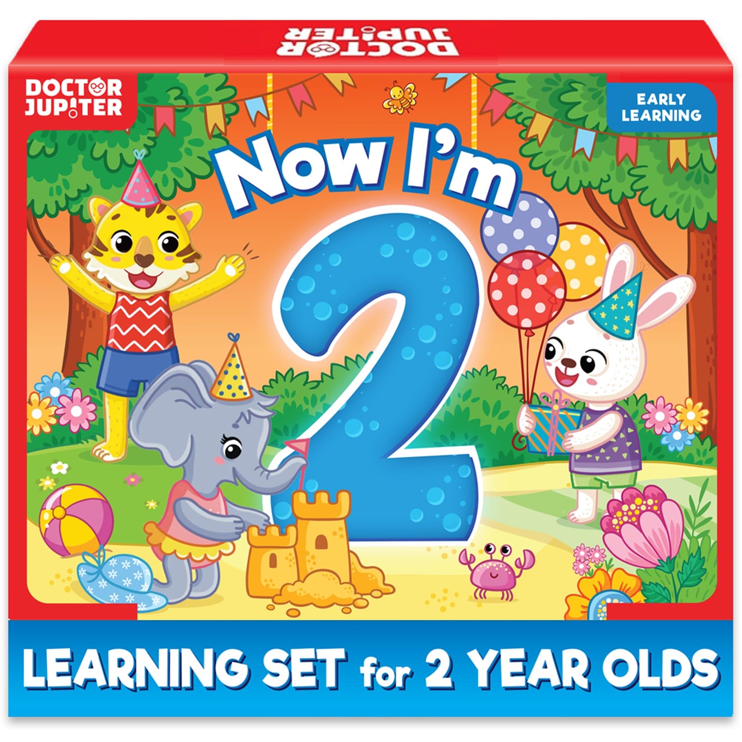 Doctor Jupiter Now I AM 2 - Educational Learning Toy for 2 Year Olds | Perfect Birthday Gift for Boys & Girls Ages 2+