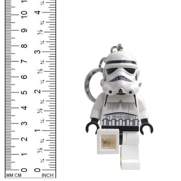 Lego Star Wars Stormtrooper Keychain Light - 3 Inch Tall Figure (Ke12), Ages 6+, Includes 1 Keychain Light