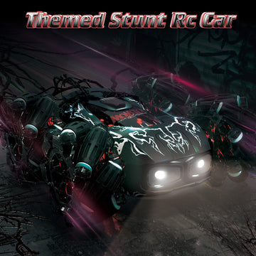 OSIMILY Remote Control Car Monster Truck - 2.4GHz New Upgraded Double-Sided 360 Rotating RC Cars with Headlights, 4WD Kids, Suit