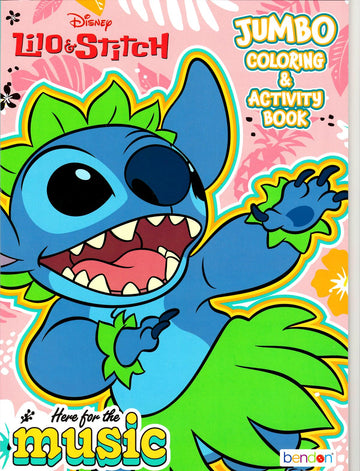Bendon Disney Lilo and Stitch Coloring Activity Book & Sticker Set for Kids - Bundle-Stitch