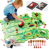 Wdebay 26 Pcs Electric Puzzles Racer Kids Car Tracks For Toddlers 2-4 Year Old With Truck And Plane|Play Set For Toddlers 1-3|5
