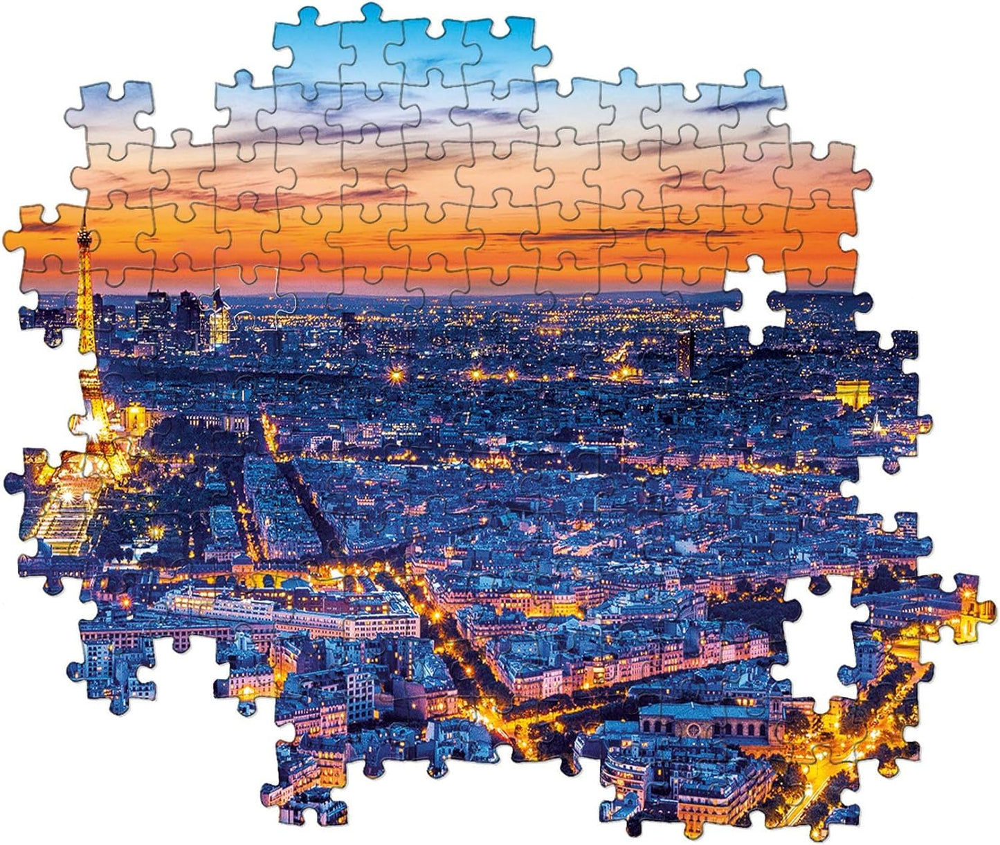 Clementoni 31815 View Of Paris Puzzle 1500 Pieces From 9 Years, Colourful Adult Puzzle With Bright Colours, Skill Game For The Whole Family, Great Gift Idea