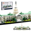 KLMEi Micro Mini Blocks United States Capitol Building Architecture Model Famous Landmark Collection Set Toys Presents for mature-themed and Kid Age of 14+ 3630 PCS