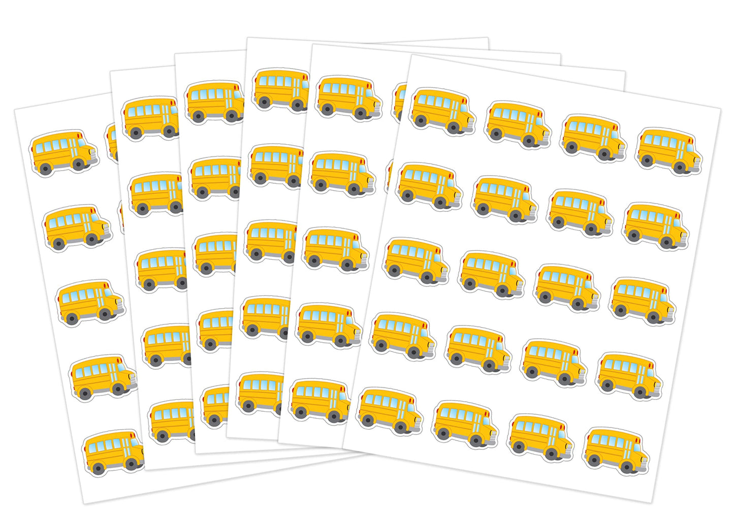 Teacher Created Resources School Bus Stickers (5651)