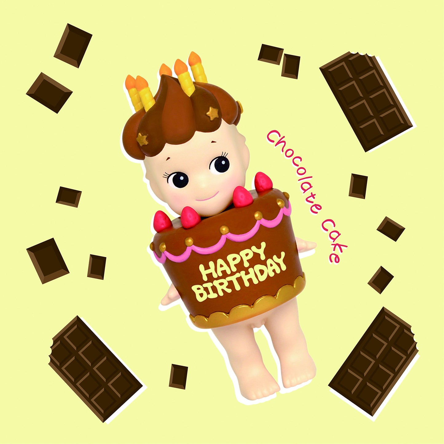 Sonny Angel Mini Figure 2017 - Original Birthday Gift, Sealed Blind Box, Multicolor, Model SAS65319, Resin