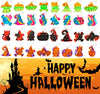 Jdsty 32Pcs Halloween Mini Pop Fidget Toys Packs For Kids Girls Boys Halloween Party Favors Halloween Treat Bags Gifts Stress Re