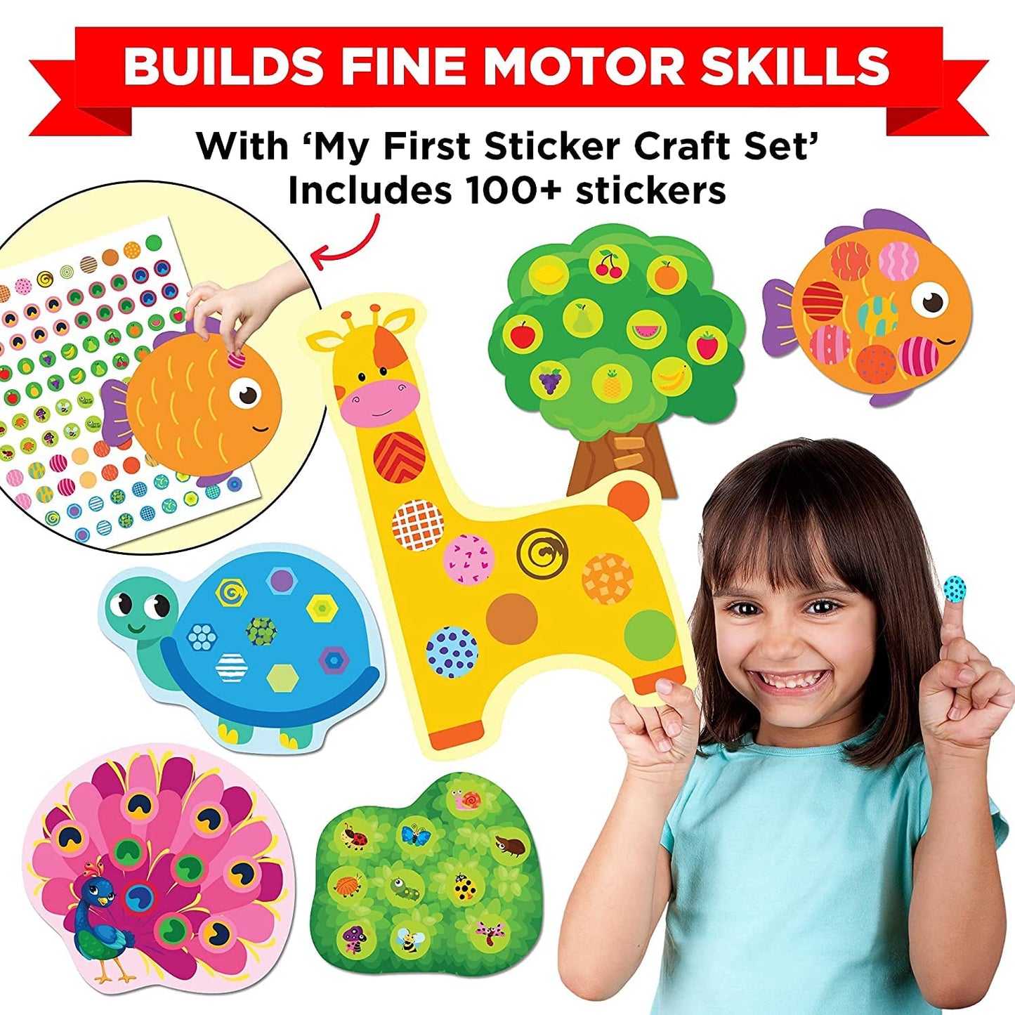 Learnabee Educational Toys for 2 Year Olds | Multicolor Board Books & Activities | Perfect Gift for Kids