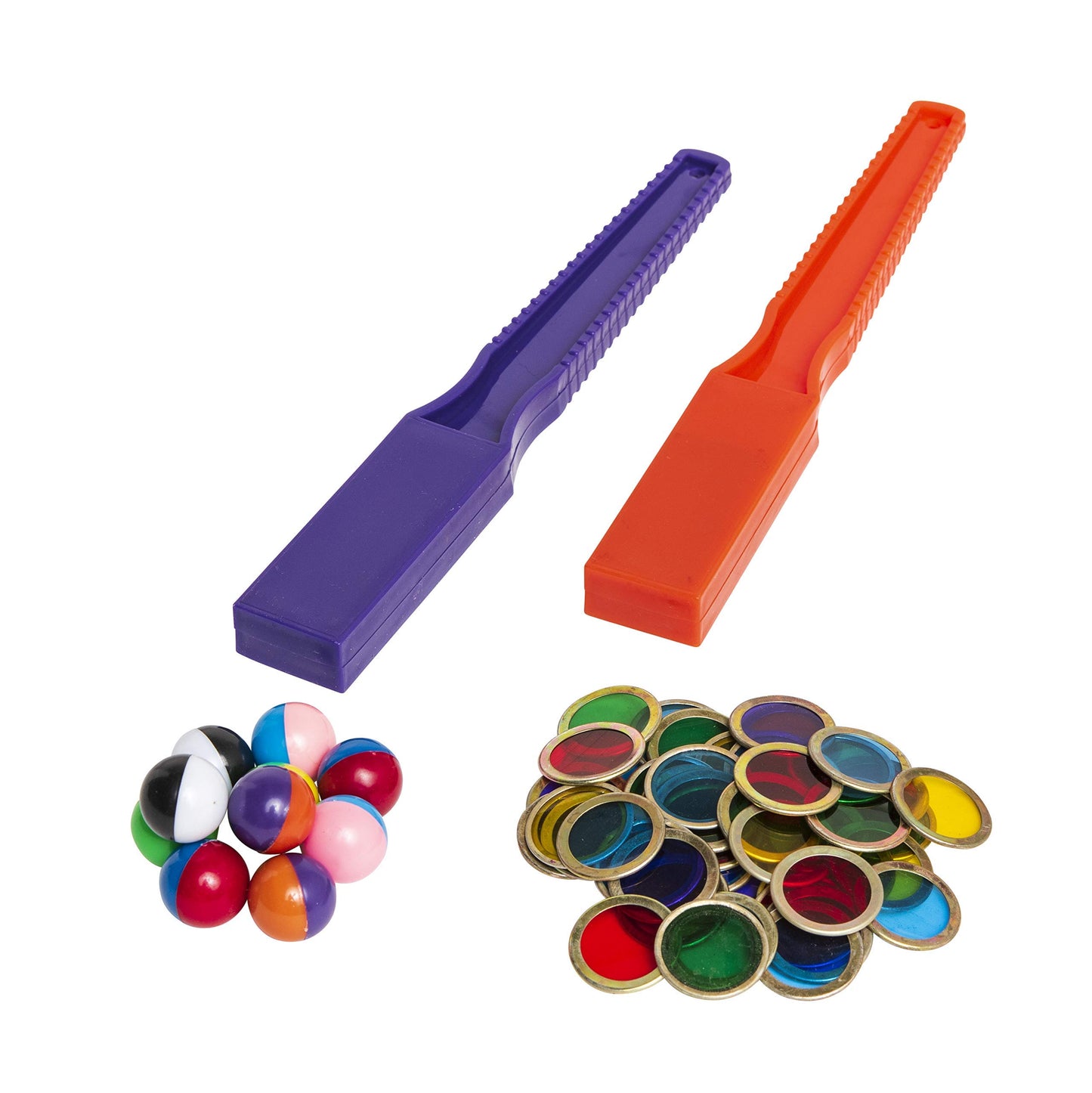 Dowling Magnets Magnet Mania Kit - STEM Toy for Kids, Plastic & Ceramic Magnets, Model SS75, Multiple Colors