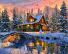 Vermont Christmas Company Rockies Christmas 1000 Piece Copper Puzzle VC1221
