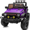 Hikiddo 24V Kids Ride On Car, Kids Electric Vehicles Car Ride On Toy Truck For Toddlers W/Remote Control, 400W Motor - Purple