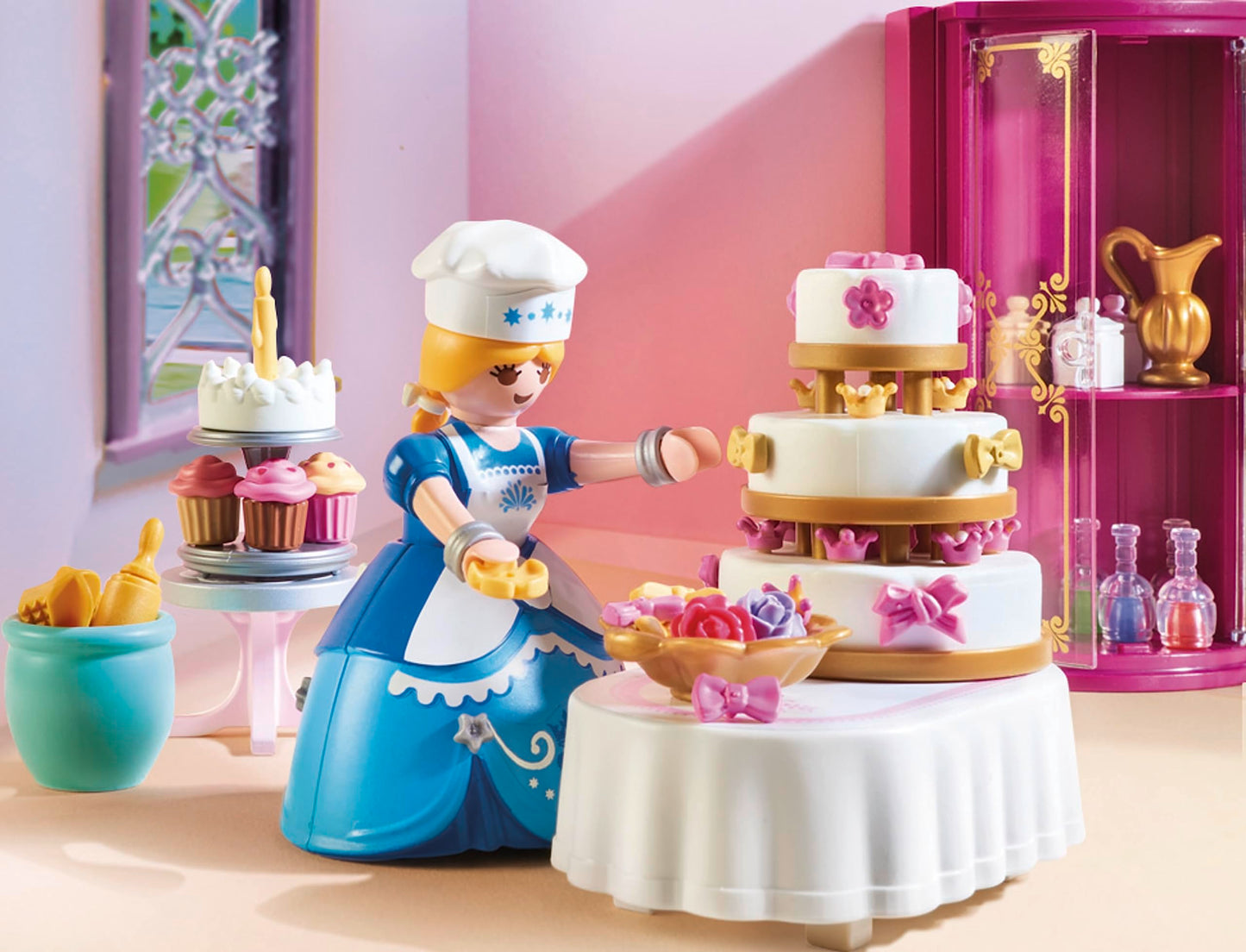 Playmobil Castle Bakery Playset - Multicolor Plastic Model 70451